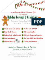 Holiday Festival Flyer 2016