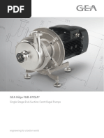 Pumps Grundfos CR Data Sheet - Eng | PDF | Pump | Mechanical Engineering