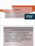 cronistas