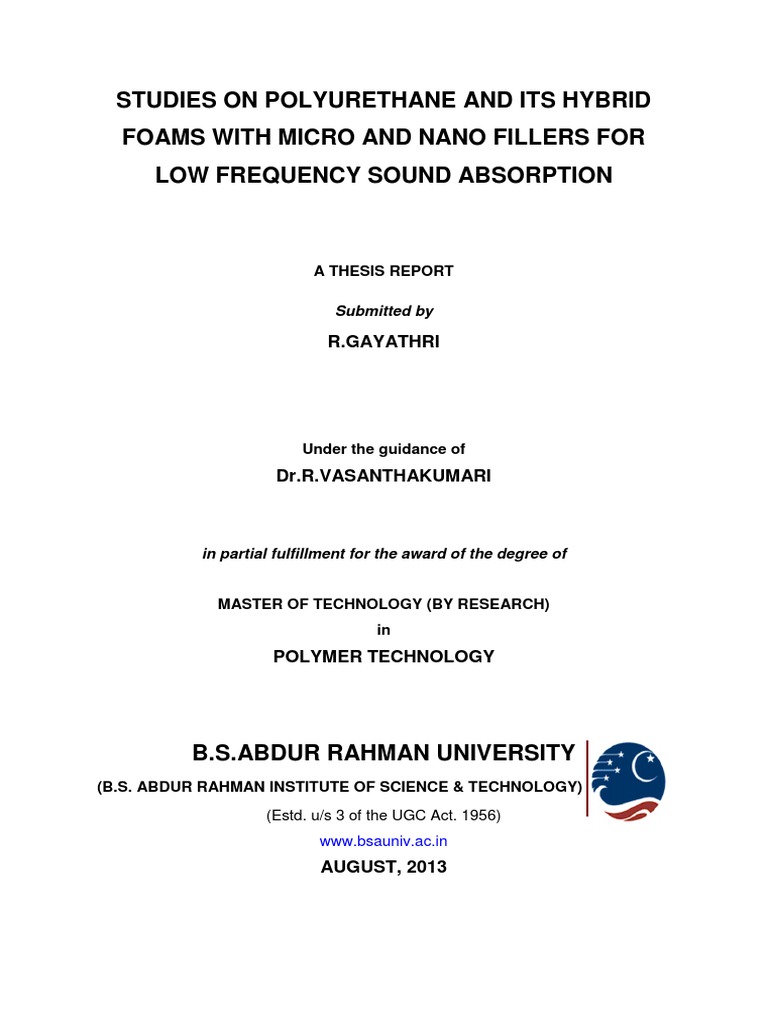 Polyurethane synthesis pdf picture