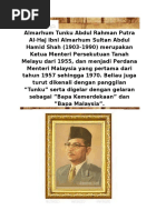 Buku Skrap Tunku Abd Rahman