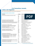 IEEE Journals List