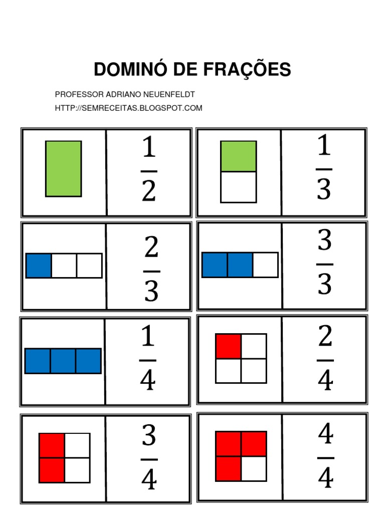 Dominó Das Frações, PDF