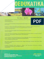 Analisis Potensi Materi Aiar Biologi SMP Berbasis Pada Potensi Lokal Dari Area Sungai 6ajah Wong Kabupaten Bantul