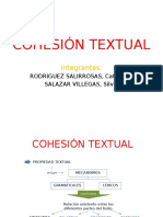 Cohesión Textual & El Parrafo