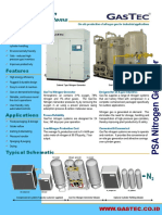 GasTec FD Series Nitrogen Brochure (2013)