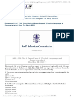 (Download) SSC_ CGL Tier-II Solved Exam Paper-II (English Language & Comprehension) Held On_ 04-09-2011 _ SSC PORTAL _ SSC CGL, CHSL, Exams Community.pdf