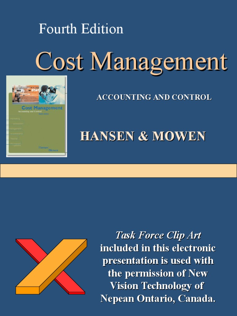 Fourth Edition: Cost Management | PDF | Confidentiality | Accounting