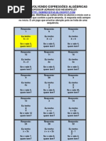 JOGO ENVOLVENDO EXPRESSÕES