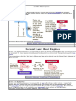 Second Law of Thermodynamics