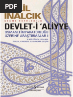 Halil İnalcık - Devlet-I Aliyye