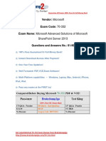 (Braindump2go) New Updated Microsoft 70-332 PDF Free Download (81-90)