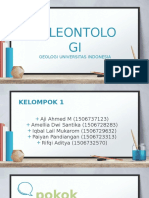 Paleontolo GI: Geologi Universitas Indonesia