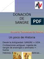 Charla Donacion Sangre