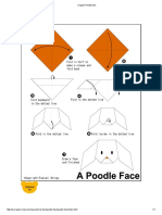 Origami Poodle Face PDF