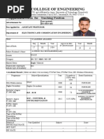 Application Form