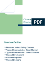 Sssion 12: Channels of Distribution