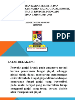 Gambaran Karakteristik Dan Penatalaksanaan Pasien Gagal Ginjal Kronik Rawat Inap Di Rsud Dr. Pirngadi MEDAN TAHUN 2014-2015