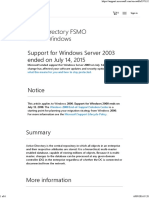 Active Directory FSMO Roles in Windows