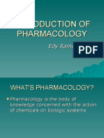 Introduction of Pharmacology - 1