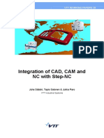 Integration of CAD, CAM and NC With Step-NC