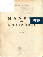 Manual de Marinarie Vol.2 (M.Bujenita Ed - Militara 1951) PDF