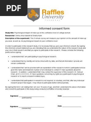 Informed Consent Form