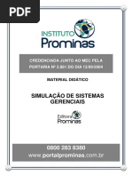 Módulo 1 - Simulação de Sistemas Gerenciais