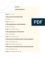 Rangkuman Matematika Kelas 4