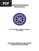 Download PENGERTIAN BISNIS PARIWISATA 2016docx by Nico Damara SN326240387 doc pdf