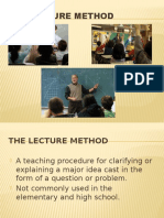 The Lecture Method