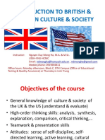 Introduction to British & American Culture