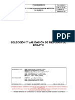 PRT-CNSP-011 Validación de Métodos de Ensayo PDF