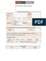 Ficha de Monitoreo de La Práctica Pedagógica Prim