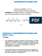 Statically Indeterminate Beams