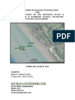 Draft Report of Sub-Soil Investigation FOR The Construction of LPG Bottling Plant & Storage Tank at Bashbari, Upazila: Sitakundu, District: Chittagong, Bangladesh