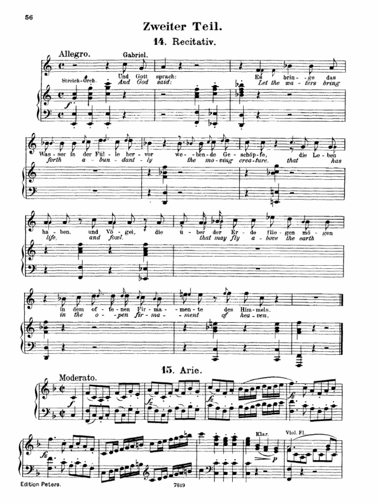 Haydn Die Schöpfung PDF | PDF