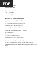 Parliamentary Procedure Sample Script | PDF | Group Decision Making ...