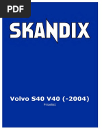 Download SKANDIX Pricelist Volvo S40 V40 -2004 2 by Tudosie Alexey SN326251977 doc pdf