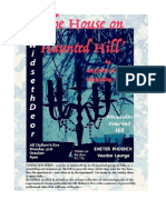 House on Haunted Hill with Widseth and Deor A3 poster