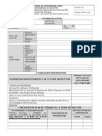 GFPI-F-023 Formato Planeacion Seguimiento y Evaluacion Etapa Productiva UV