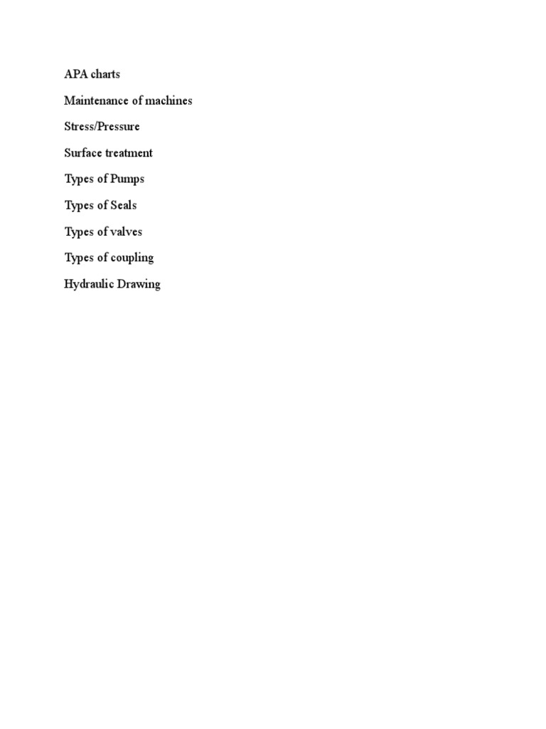 Machine Maintenance and Components Guide | PDF