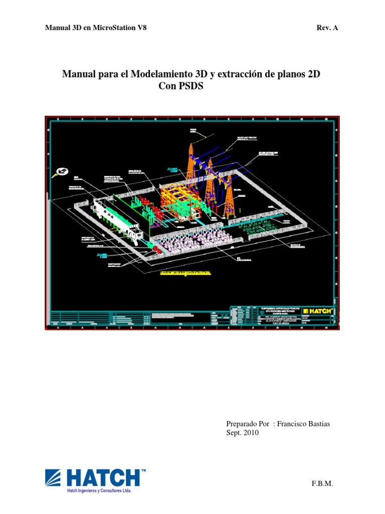 Manual de Modelado 3D en MicroStation V8 | PDF | Sistema coordinado ...