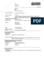 Safety Data Sheet: 1 Identification of The Substance