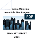 2015 Home Rule Summary Report