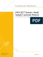 DNA IQ™ System-Small Sample Casework Protocol: Technical Bulletin
