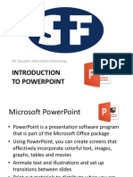 Powerpoint 2016 - SF Gaudet