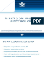 Global Passenger Survey 2013 Highlights