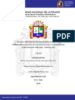 Incidencia de Evasion Tributaria en El ACOMEDIME