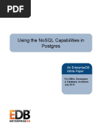 EDB White Paper Using The NoSQL Features in Postgres PDF